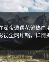 主持人在深夜遭遇花絮热血沸腾，香蕉影视全网炸锅，详情揭秘